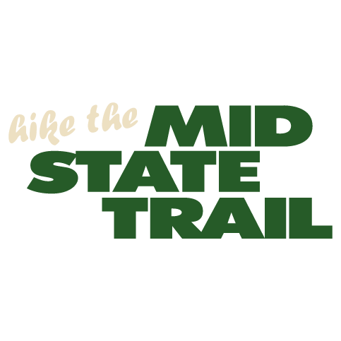 Logo for the Mid State Trail Association