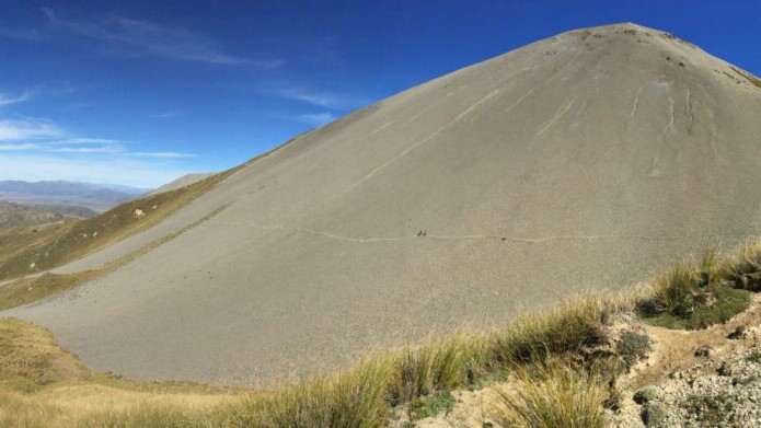 A view of the Te Araroa trail.