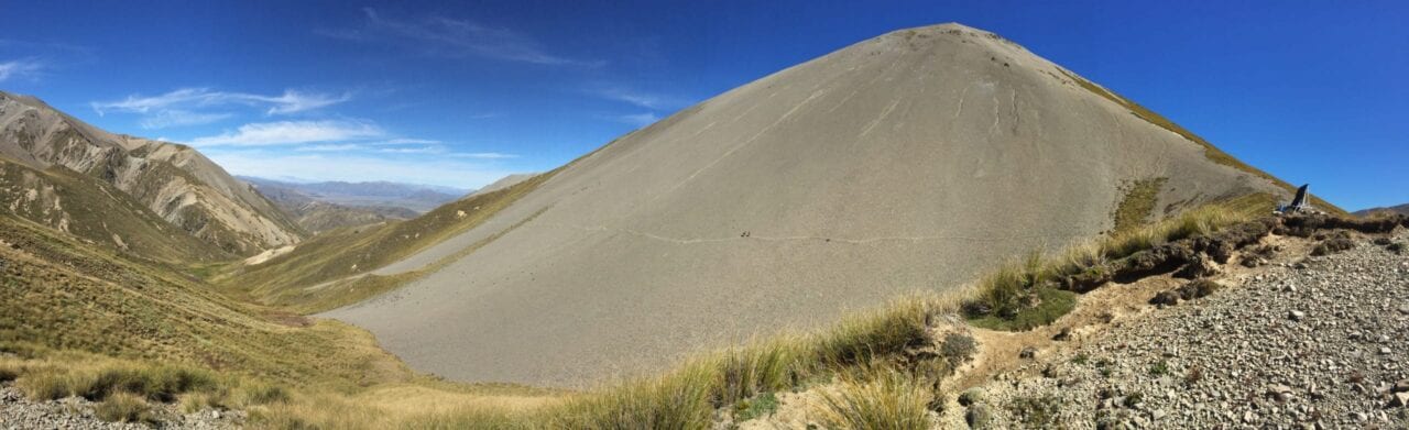 A view of the Te Araroa trail.
