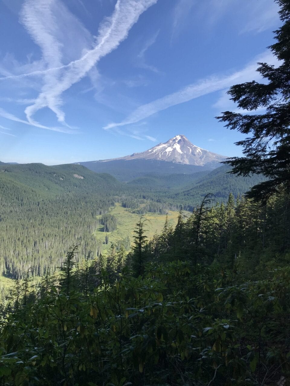 A mountain on the Pacific Crest Trail.