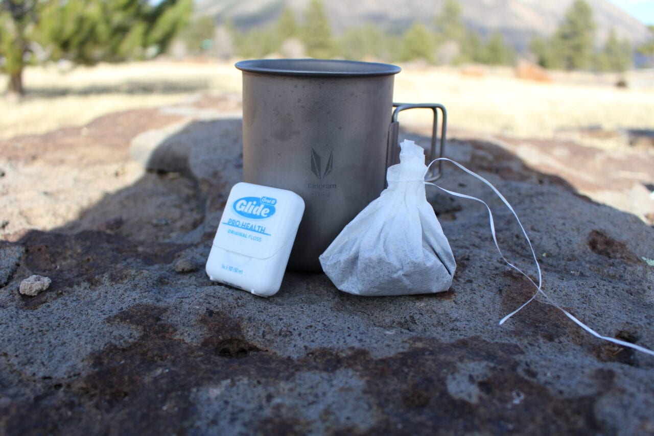 A way to make coffee when you're camping or backpacking.