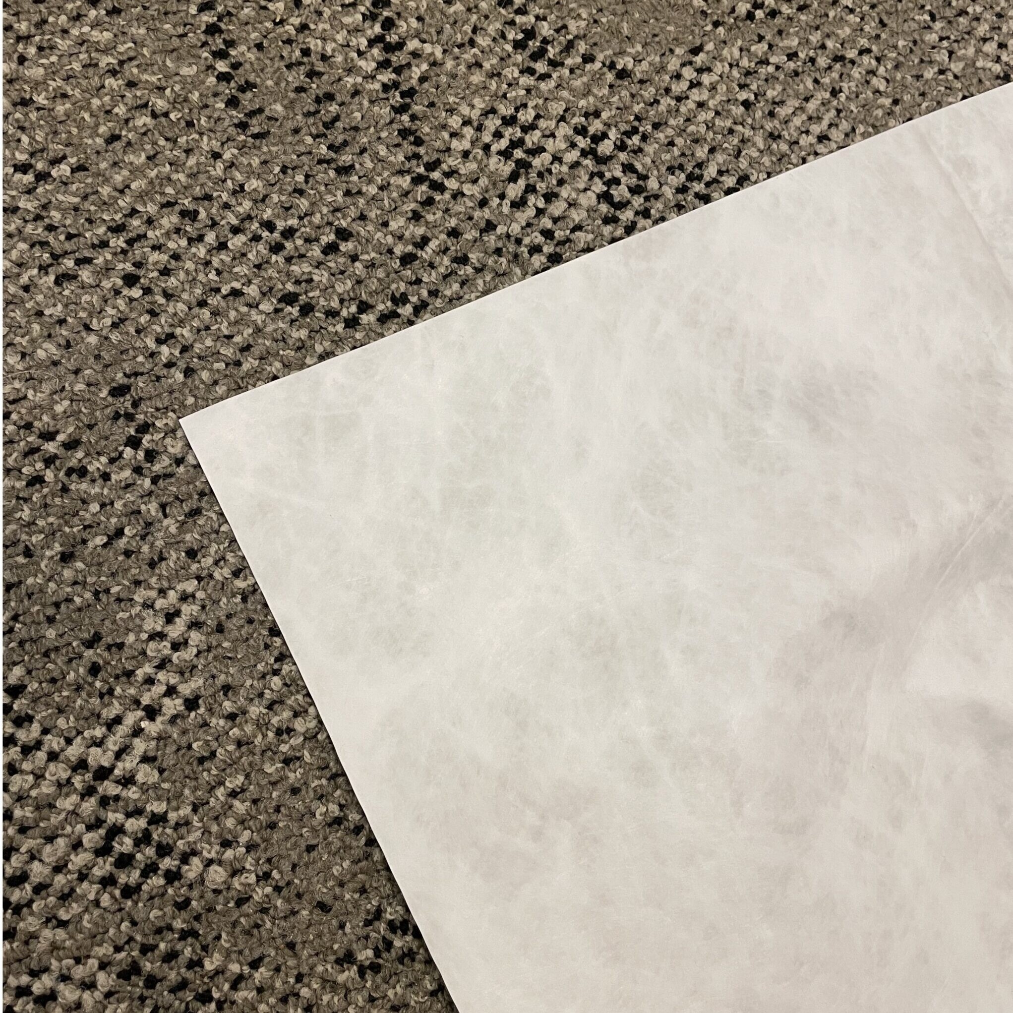 a thin sheet of paper